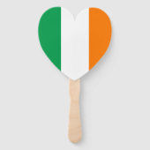 Irische Flagge - Brauchtum Fächer (Rückseite)