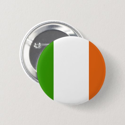 irische Flagge Button (Vorne & Hinten)