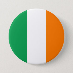Irische Flagge Button