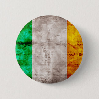 Irische Flagge Button