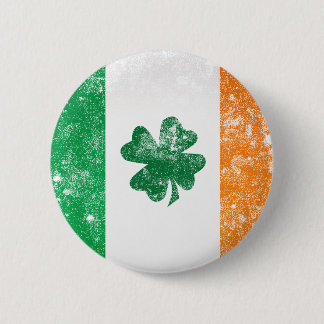 Irische Flagge Button