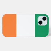 Irische Flagge Case-Mate iPhone Hülle (Rückseite (Horizontal))