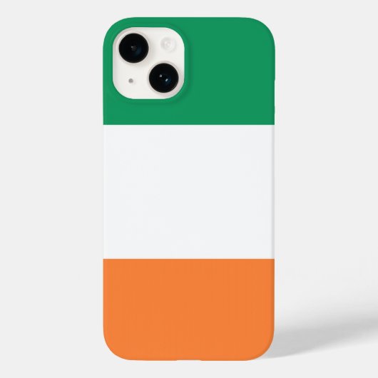 Irische Flagge Case-Mate iPhone Hülle (Rückseite)