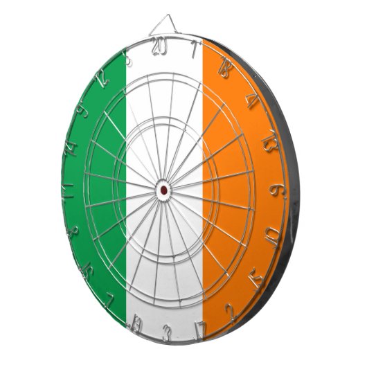 Irische Flagge Dartscheibe (Vorderseite rechts)