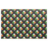 Irische Flagge des Kleeblatt-Muster-| Stoff (Fat Quarter (45,7 x 55,9 cm))
