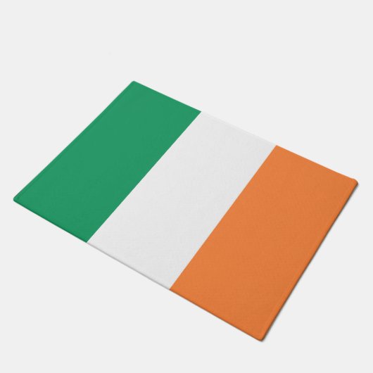 Irische Flagge Doormat Fußmatte (Schrägansicht)