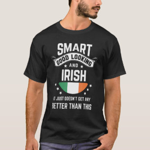 Irische Flagge Einheimischer Stolz Irland Irische T-Shirt