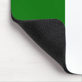 Irische Flagge farbiges Mousepad (Ecke)