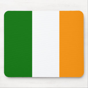 Irische Flagge farbiges Mousepad