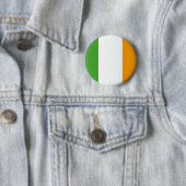 Irische Flagge färbt Geschenk Button (Beispiel)