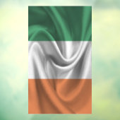 Irische Flagge Fensteraufkleber (Blatt 3)