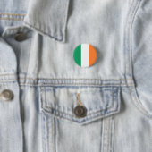 irische Flagge, Flagge der Republik Irland Button (Beispiel)