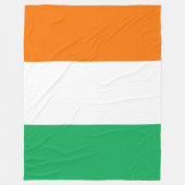 IRISCHE FLAGGE FLEECEDECKE (Vorderseite)