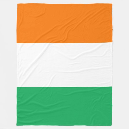 IRISCHE FLAGGE FLEECEDECKE (Vorderseite)