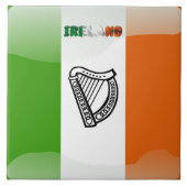 Irische Flagge Fliese (Vorderseite)