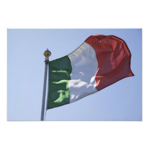 irische Flagge Fotodruck