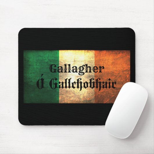 Irische Flagge Gallagher Mousepad (Mit Mouse)