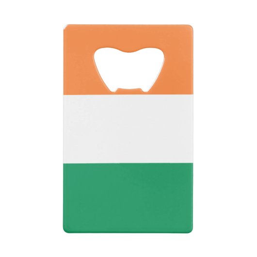 Irische Flagge Geldbeutel Flaschenöffner (Vorderseite)