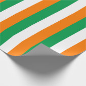 Irische Flagge Geschenkpapier (Ecke)