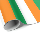 Irische Flagge Geschenkpapier (Rolleneckpunkt)