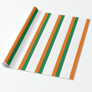 Irische Flagge Geschenkpapier