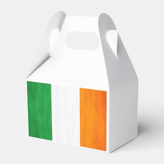 irische Flagge Geschenkschachtel (Rückseite)