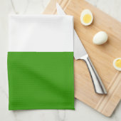 irische Flagge Geschirrtuch (Viertel Falte)