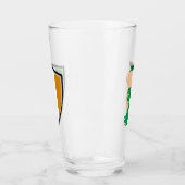 irische Flagge Glas (Links)