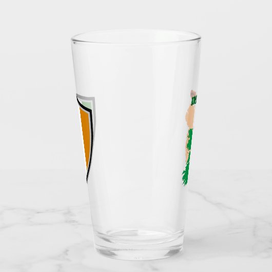 irische Flagge Glas (Links)