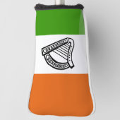 irische Flagge Golf Headcover (Rotieren 90)