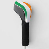 Irische Flagge Golf Headcover (angewinkelt)