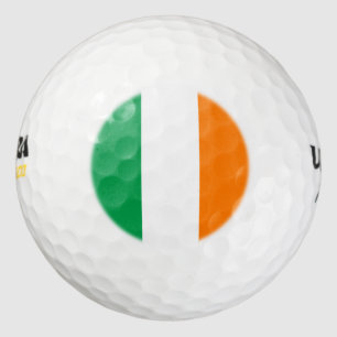 irische Flagge Golfball
