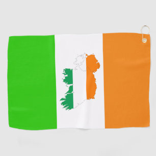 irische Flagge Golfhandtuch