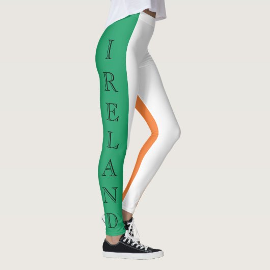 irische Flagge Irland Leggings (Rechts)