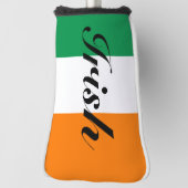 Irische Flagge Irlands Custom Golf Head Socks Golf Headcover (Rotieren 90)