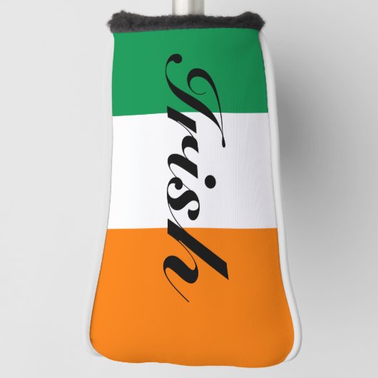 Irische Flagge Irlands Custom Golf Head Socks Golf Headcover (Rotieren 90)