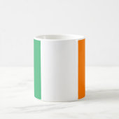 (Irische) Flagge Irlands Kaffeetasse (Mittel)