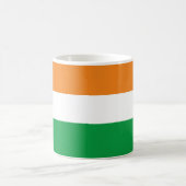 irische Flagge Kaffeetasse (Mittel)