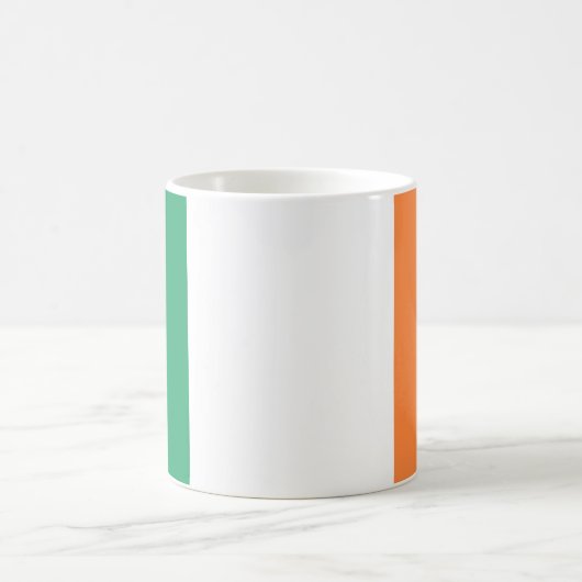 Irische Flagge Kaffeetasse (Mittel)