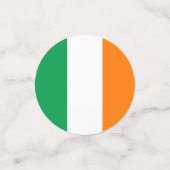 Irische Flagge Konfetti (Klein Vorderseite)