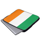 Irische Flagge Laptopschutzhülle (Vorne Knopf)