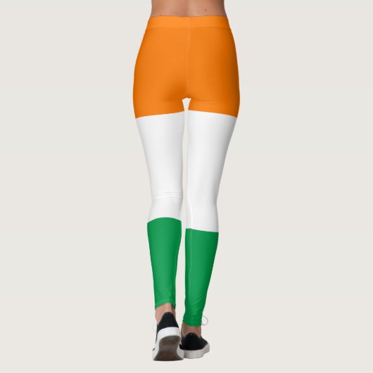 irische Flagge Leggings (Rückseite)
