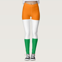 irische Flagge Leggings