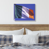 irische Flagge Leinwanddruck (Insitu (Schlafzimmer))