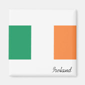 irische Flagge Magnet (Vorne)