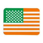 Irische Flagge Magnet (Horizontal)