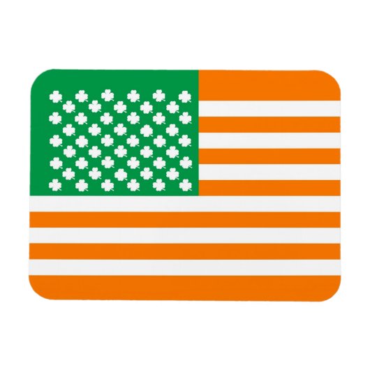 Irische Flagge Magnet (Horizontal)