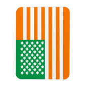 Irische Flagge Magnet (Vertikal)