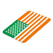 Irische Flagge Magnet (Linke Seite)