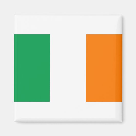 Irische Flagge Magnet (Vorne)